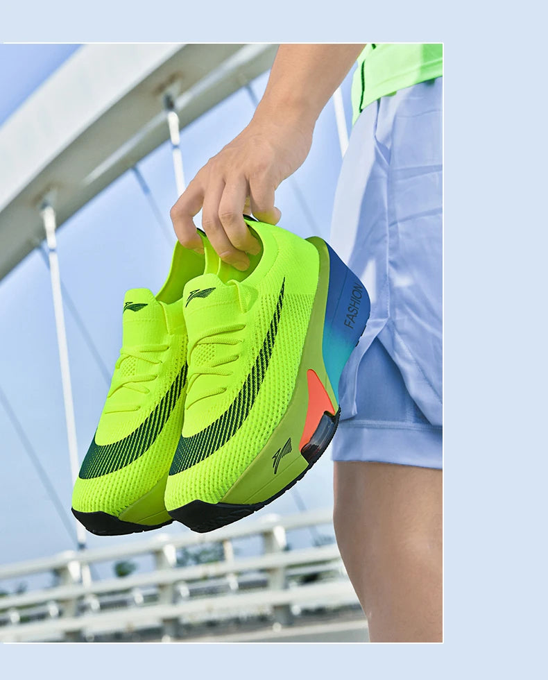 Air cushion Running Shoes Speciality Marathon Men Sports Breathable Lightweight Women's Comfortable Athletic Nonskid Sneakers