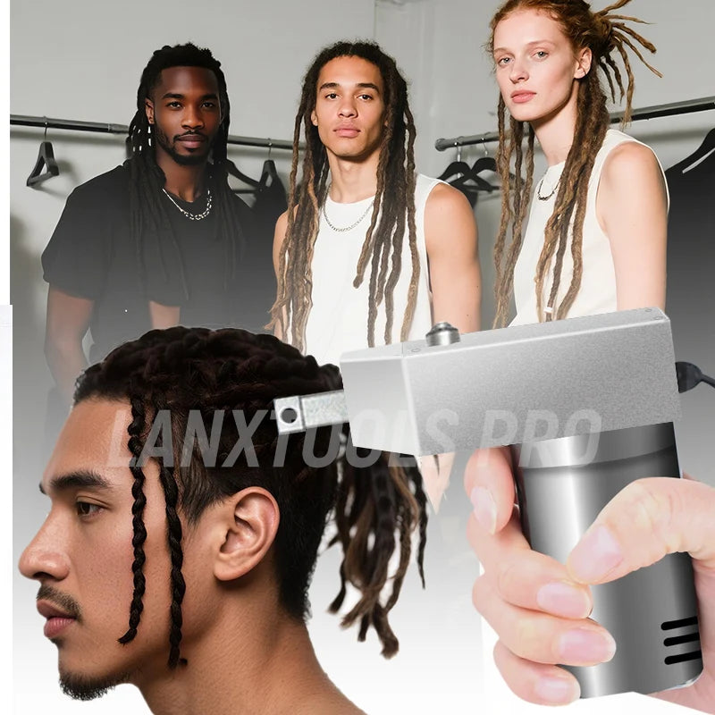 Electric Hair Braider Machine Dreadlock Maker Machine DIY Hair Braider Machine Automatic Braider Salon & Home Use