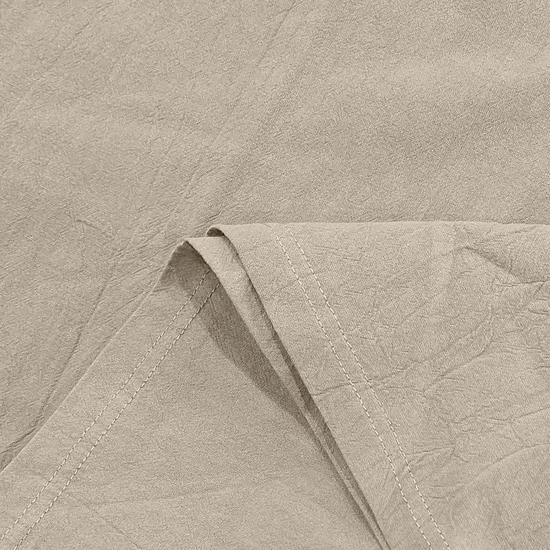 2025Summer New Men's Shirt British Style Loose Trendy Breathable Linen Casual Polo Collar Series POLO Shirt Short Sleeve