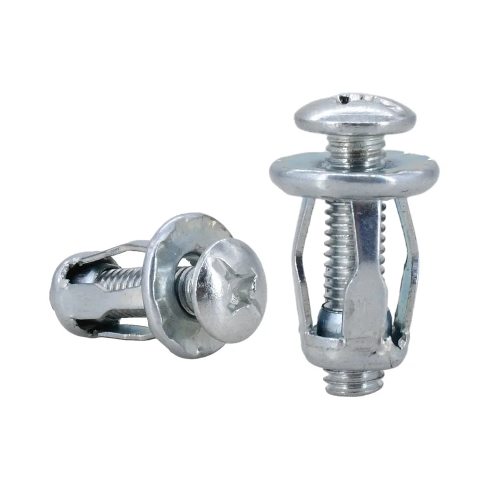 M4 M5 M6 M8 Molly Jack Nut Metal Pannel Petal Rivet Nuts License Plate Fix Rivnut Expansion Clamp Lock Hex Phillips Screw Bolt
