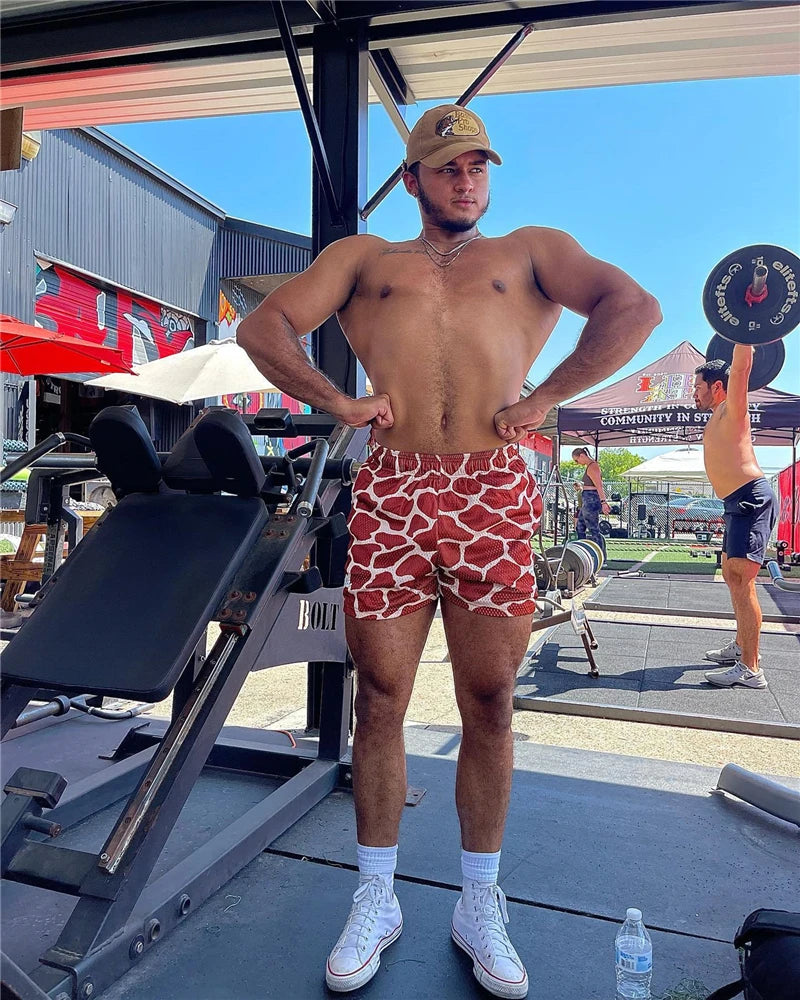 2025 NEW Men shorts Classic GYM Basketball Workout Mesh Shorts Summer casual shorts gym sports quick dry shorts men shorts