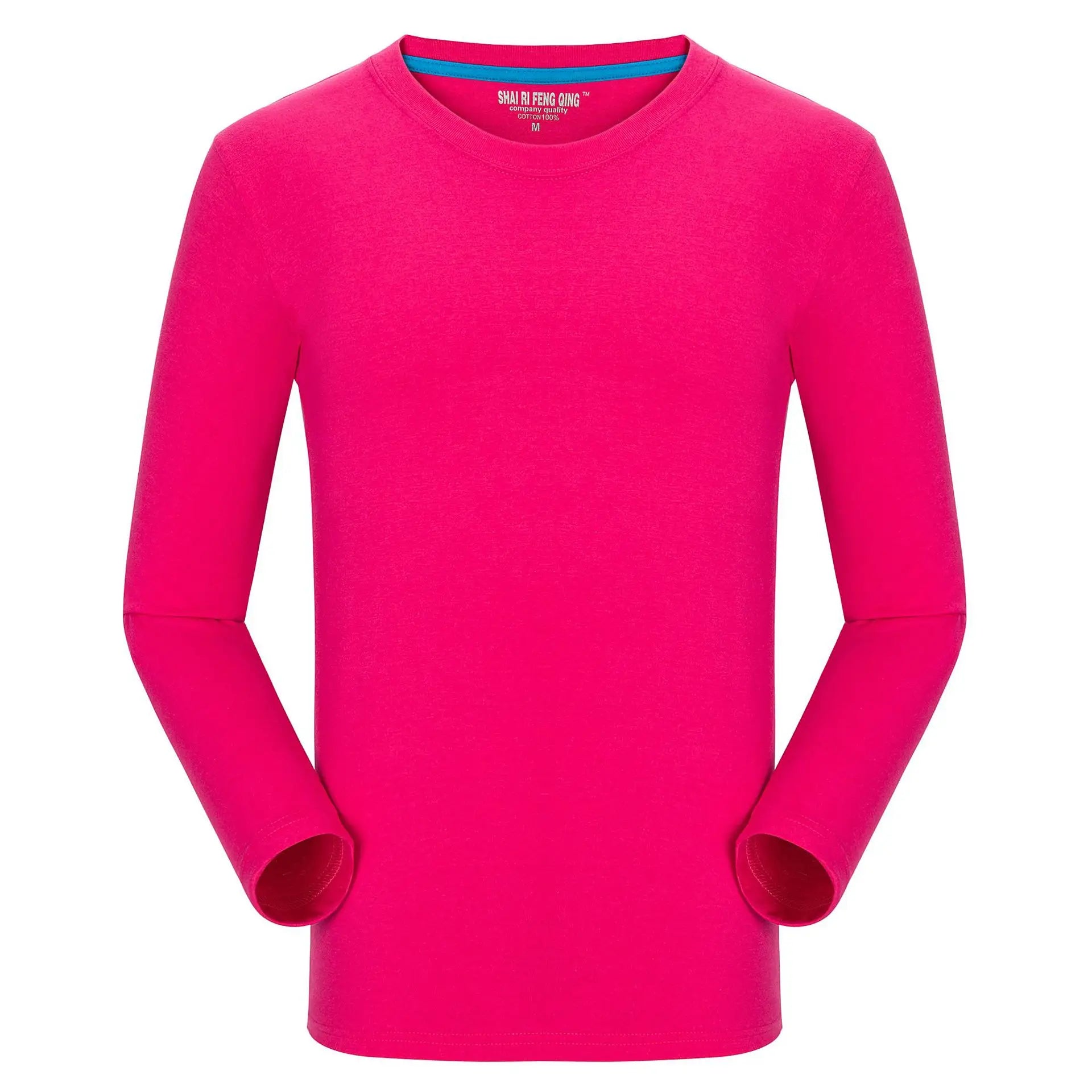 MRMT Brand New Men's T-Shirt 100% Cotton Tshirts Crew Neck Long Sleeve Men T Shirt Tops Tees for Male Pure Cotton Man Clothing