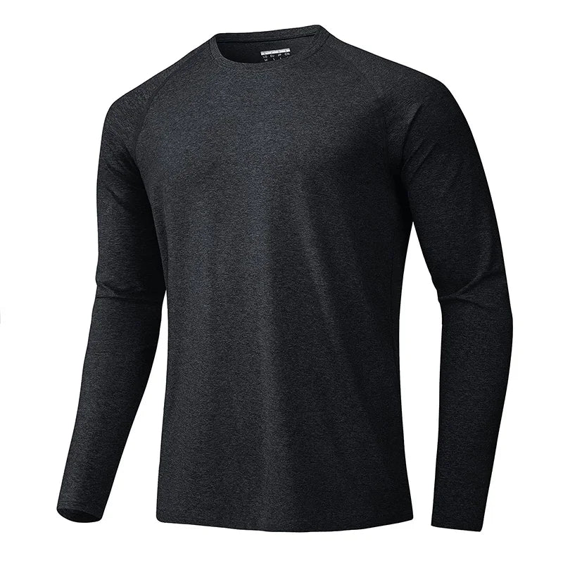 MAGCOMSEN Men's Sun Protection T-shirt Long Sleeve Hiking Fishing Shirts UPF50+ UV Block Spring Summer Casual Tee Workout Shirts