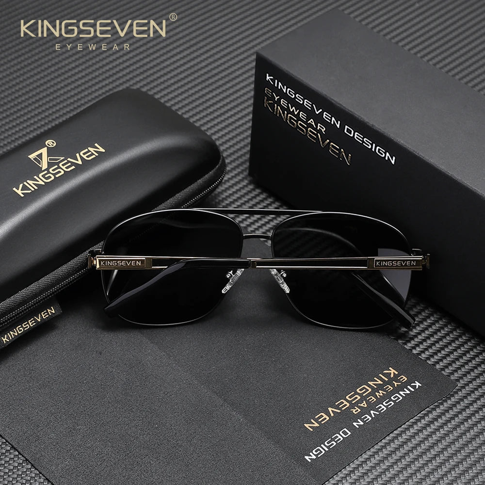 KINGSEVEN Brand Classic Sunglasses Polarized UV400 Shades Driving Glasses For Men Women Eyewear