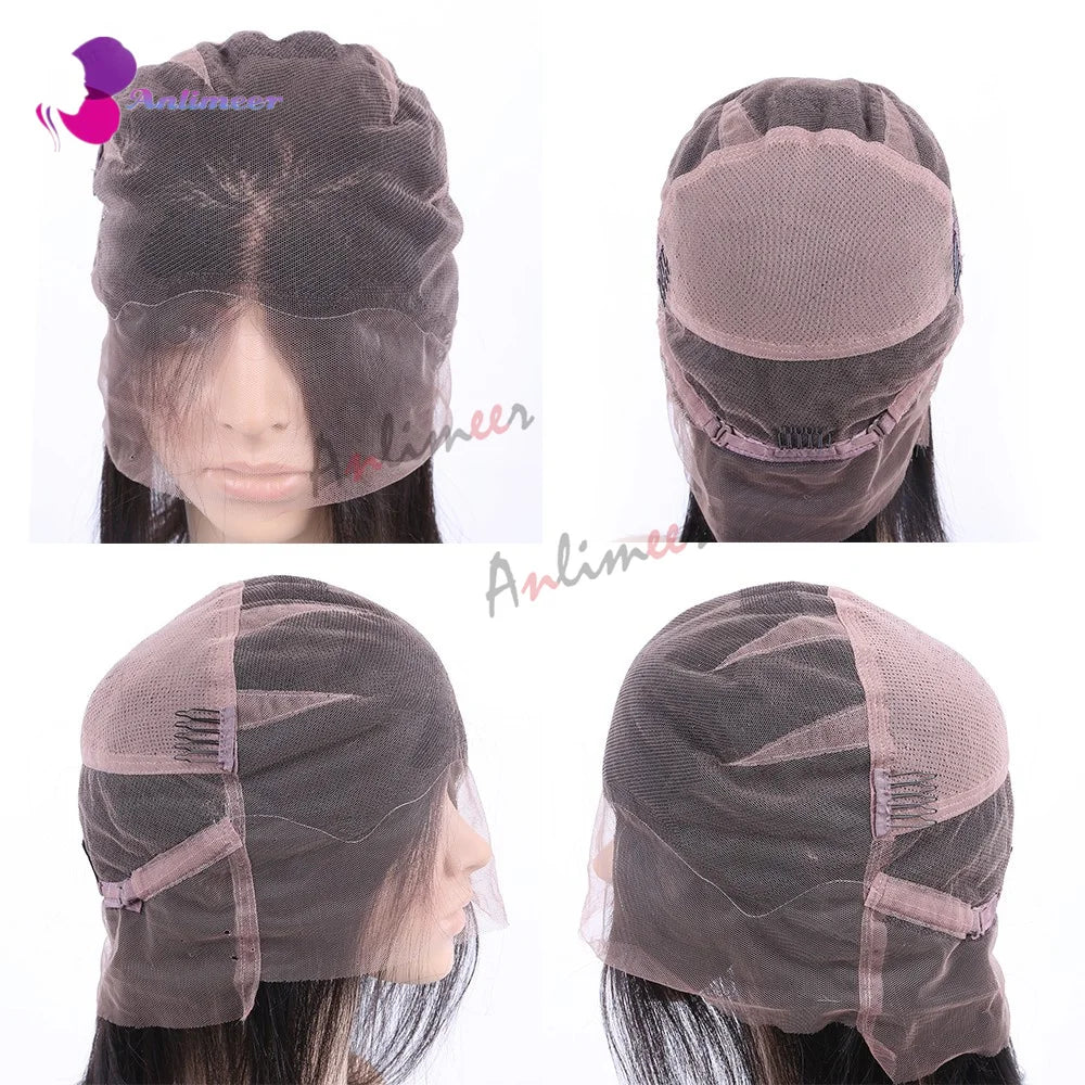 13x4 Silk Base Wig Deep Parting Human Hair Straight Wigs Human Hair Lace Front Wig 13X4/13X6 Wig/Silk Base/ 360 Full Lace Wig