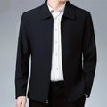 Spring Autumn Men's Turn-down Collar Business Social Blazer Jackets Fashion Office Dress Coats High Quality Casual Men Clothing