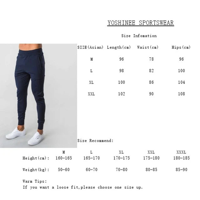 Men's Seatpants Sports Trousers Stretch Waist Jogger Pants Simple Comfortable Multi-color Optional