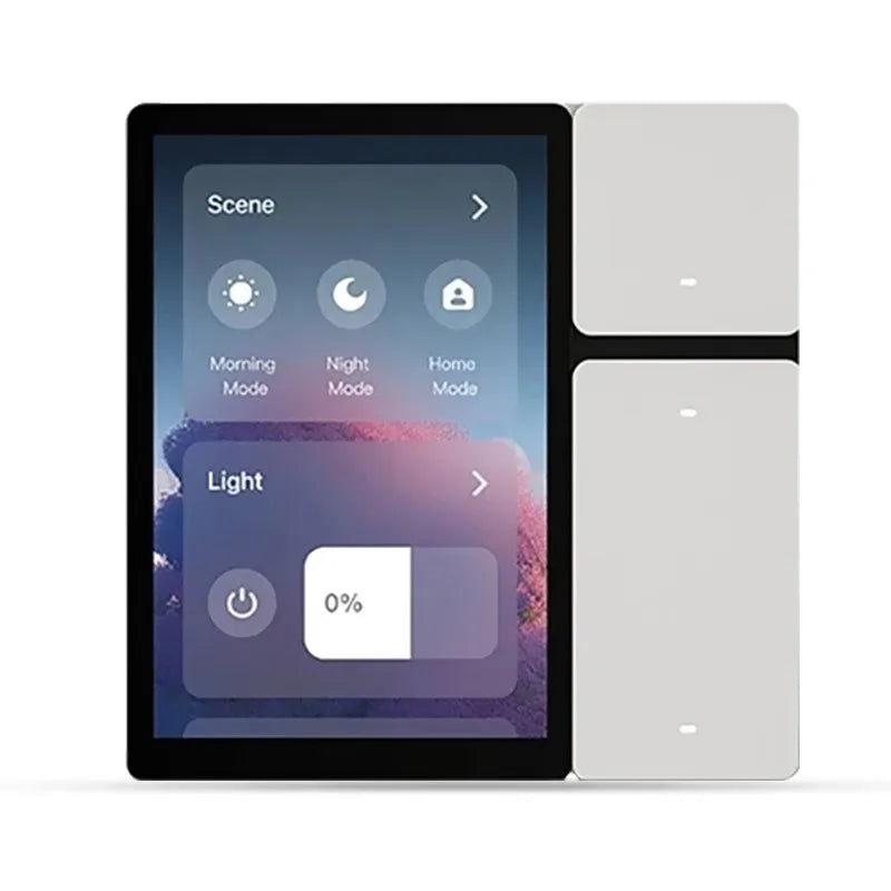 TONGOU Tuya WiFi 3.5-inch Smart Home Control Panel Tuya Zigbee Wall Switches Home Automation LCD Screen IR Remote Controlle
