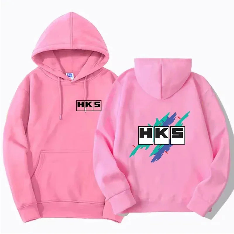 Japan JDM Modified Car HKS ENDLESS Hoodie Women Men Printed Hoodie Loose Casual Hoody Sweatshirt Unisex Long Sleeve Pullover
