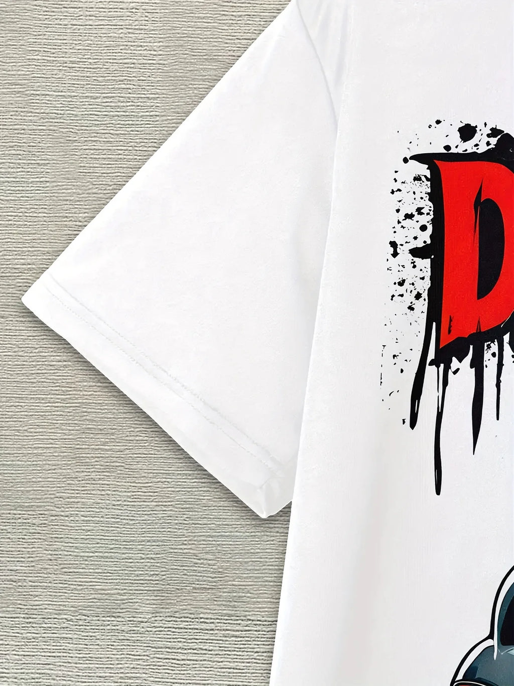 Marvel Deadpool Graphic T-Shirt 3D Print Superhero Men T Shirt
