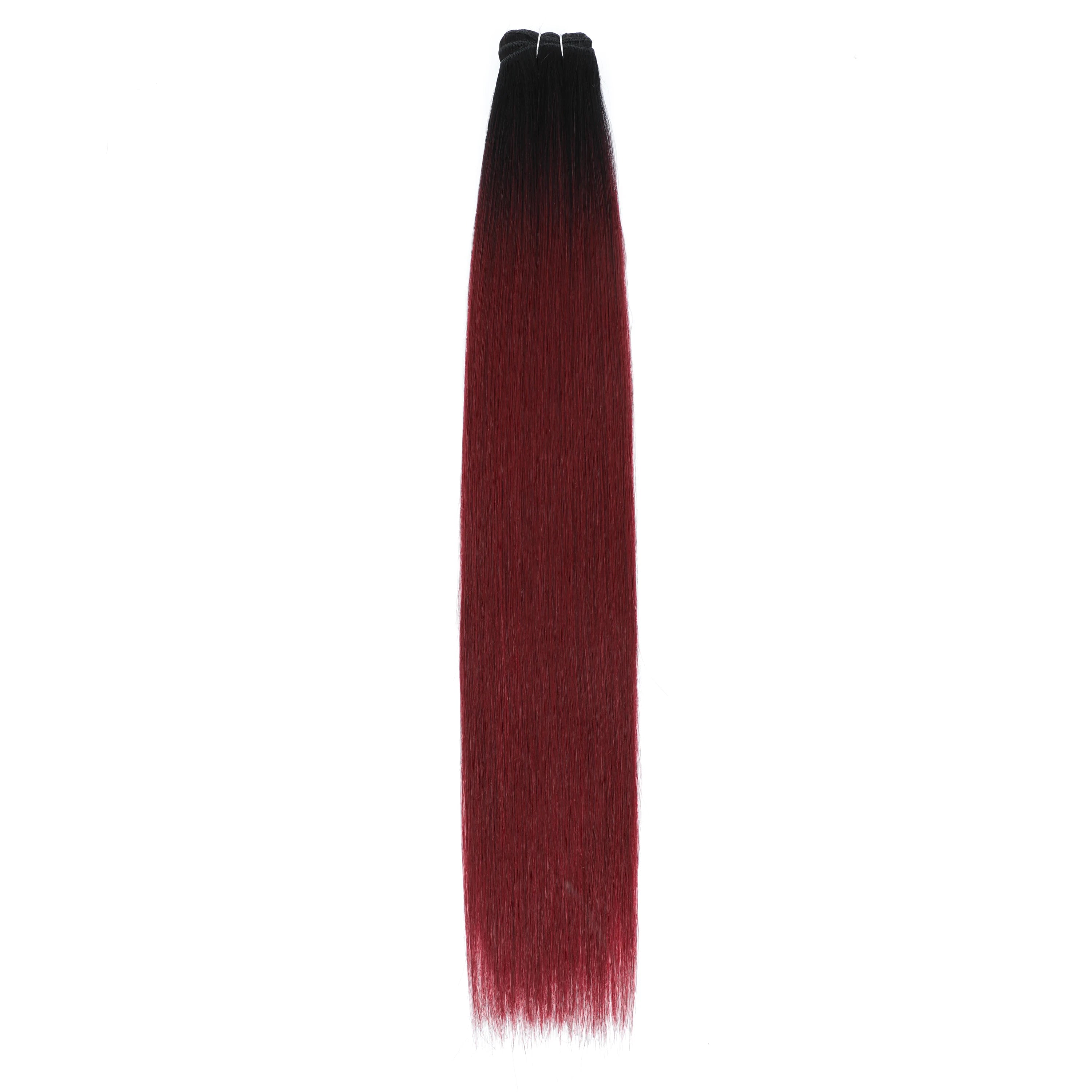 24-32 Inch Bio Protein Straight Hair Bundles Synthetic High Temperature 150g 200g Ombre Brown M888 Orange Soft Hair Weaving