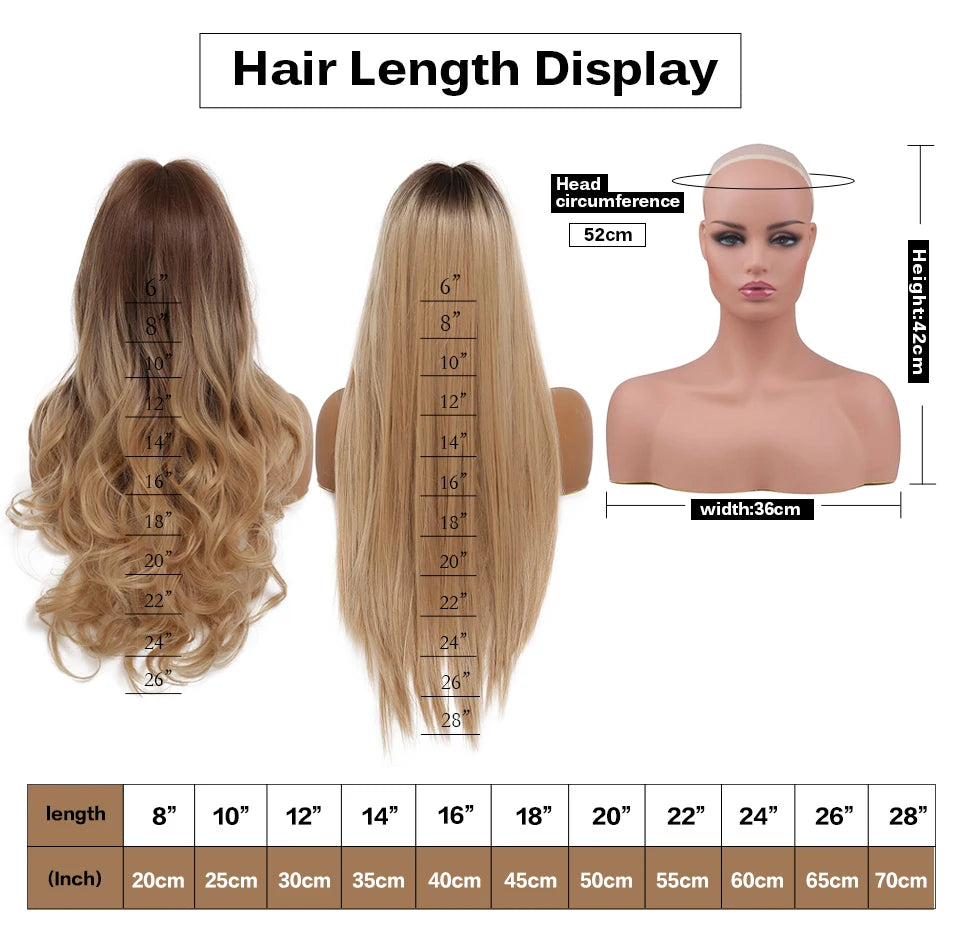 EASIHAIR Brown Straight Layered Wigs for Women Long Natural Hair Synthetic Wigs With Bangs Daily Use Party Heat Resistant Wigs
