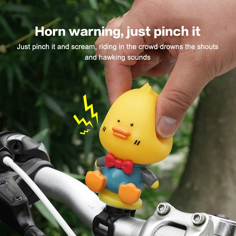 Scooter Kid Bike Bells Squeeze Bike Horn for Childrens Bicycle Accessories 1pc Bicycle Bell Cartoon Dinosaurs Unicorn Air Horn