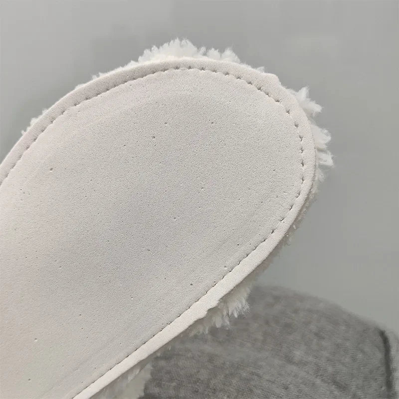 New Winter Warm Ankle Sock Plush Liner Shoes Charm Insoles Shoe Charms Thicken Plush Insole for Women Men Shoe Covers Removable