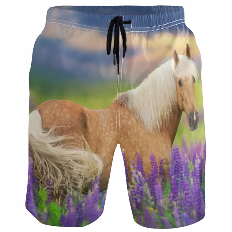 Vintage Chinese Carp Dragon 3d Printed Beach Shorts Street Short Pants Men Summer Loose Swim Trunks Quick Dry Board Shorts