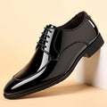 Shoes for Men Fashion Patent Leather Shoes Luxury Pointed Toe Oxford Shoes Men High Quality Business Shoe Designer Wedding Shoe