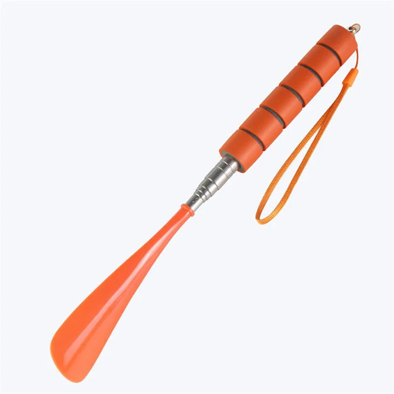 1Pc Long Handle Flexible Plastic Shoe Horns Do Not Require Bending Durable Shoe Spoons For Pregnant Shoehorn Shoe Assistants