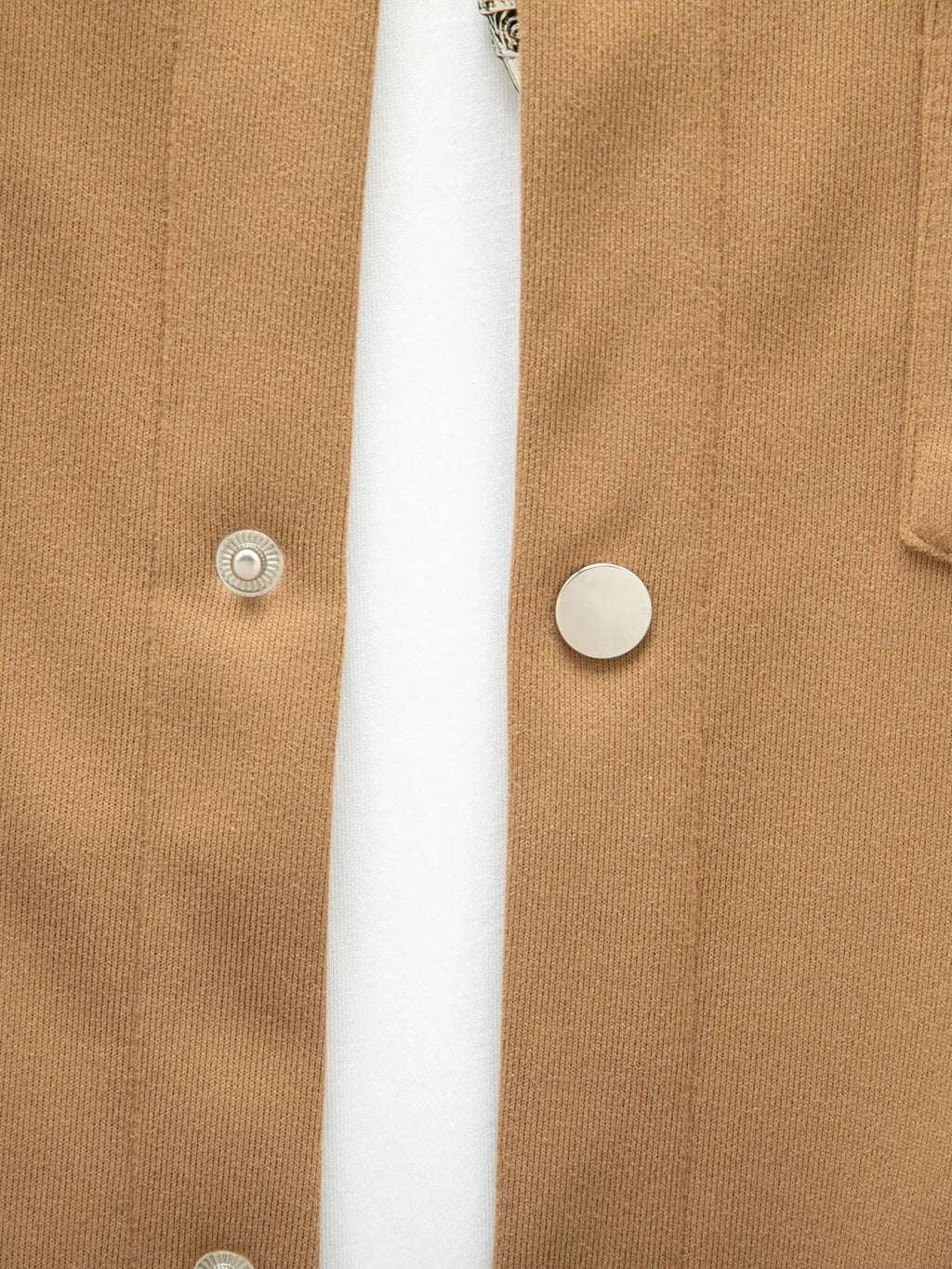 Autumn and winter men's business casual lapel single breasted solid color top fashion slim double pocket long sleeve thick jacke