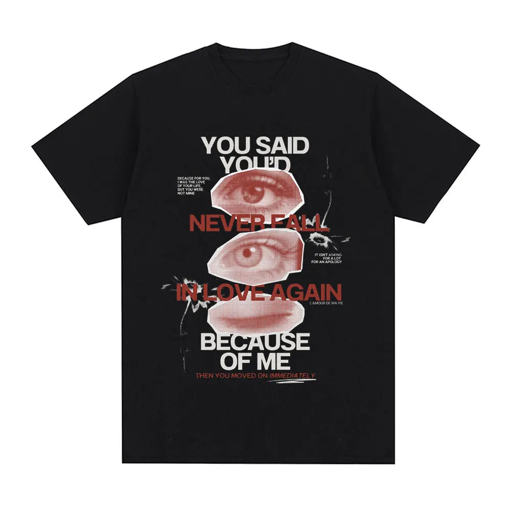Hit Me Hard and Soft 2024 Tour T Shirt Men Women Fashion Hip Hop T Shirts 100% Cotton Loose Short Sleeve T-shirts Fans Gift Tops