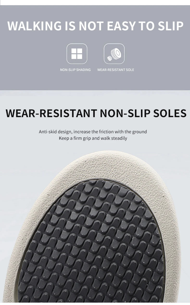 Walking Shoes Men Diabetic Shoes Elderly Casual Solid Color Flat Shoes Oldmen Soft Comfortable Sneakers Plus Size