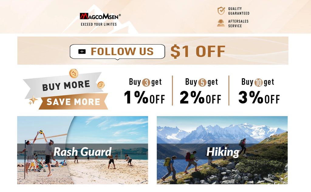 MAGCOMSEN Men's Sun Protection T-shirt Long Sleeve Hiking Fishing Shirts UPF50+ UV Block Spring Summer Casual Tee Workout Shirts
