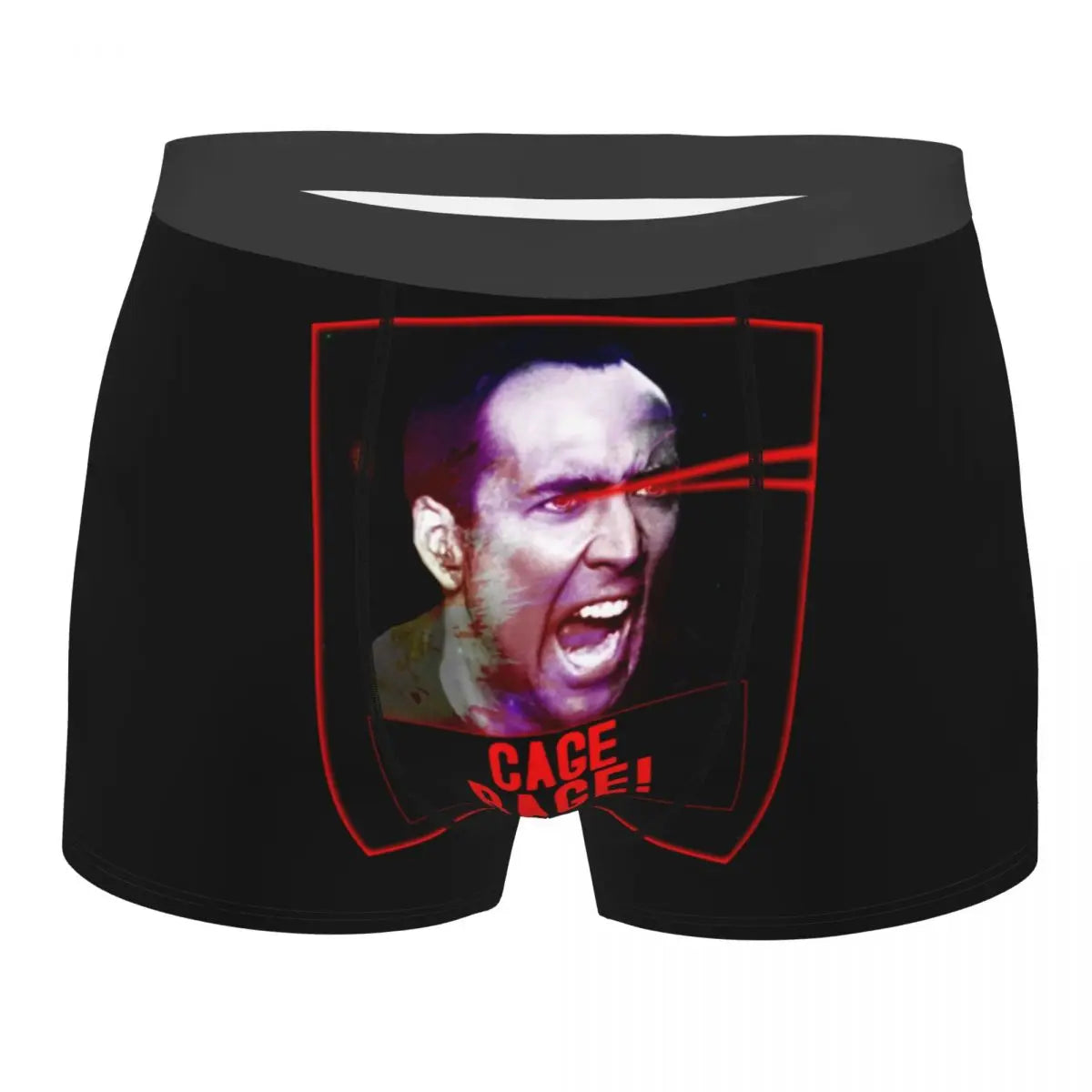 Custom Nicolas Cage Boxer Shorts For Homme 3D Printed Male Nic And His Girls Underwear Panties Briefs Breathbale Underpants