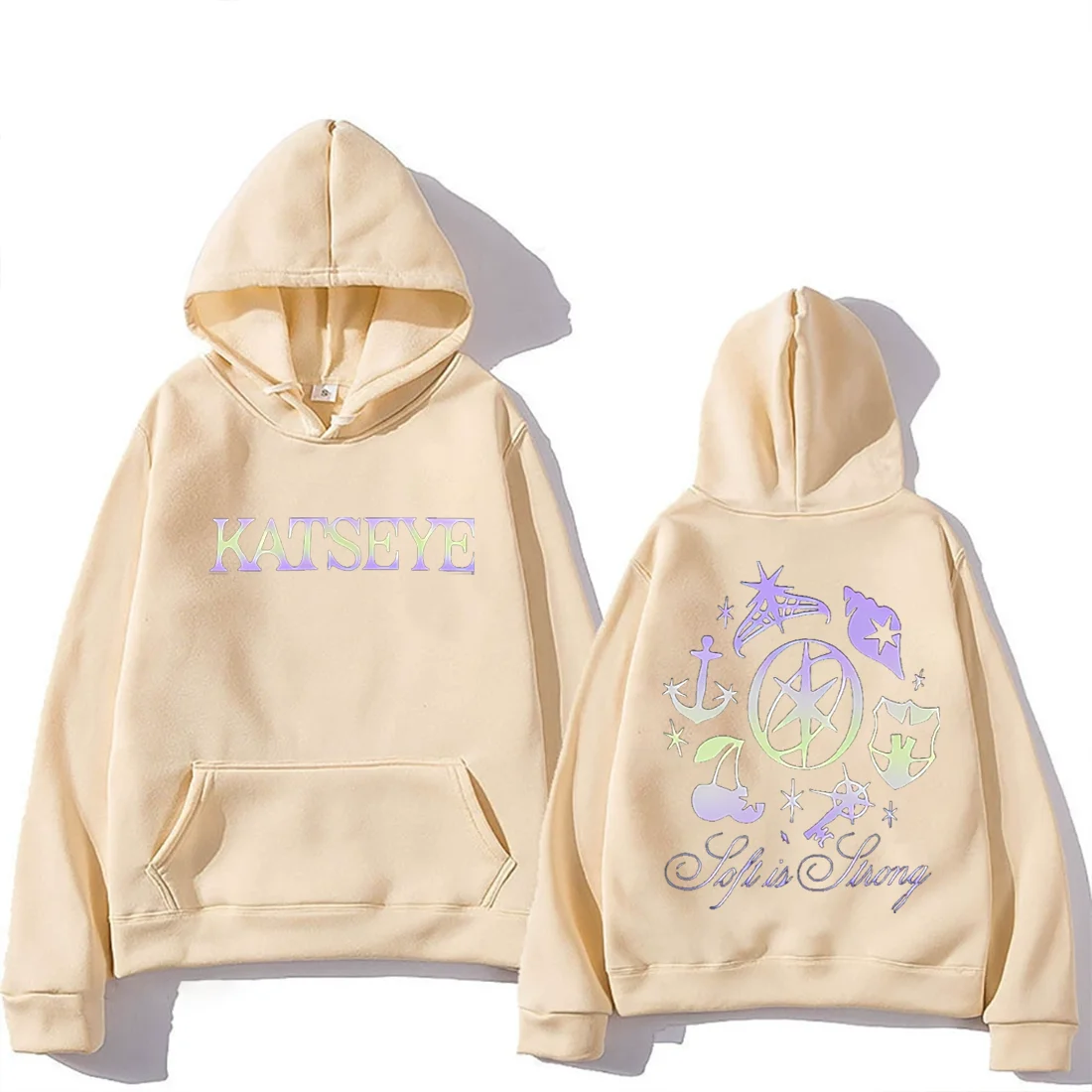 Katseye fashion Hoodie Men Women 2025 oversized Long Sleeve clothing Casual Sweatshirts vintage Unisex Bodywarmer Hood pullovers