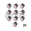 10PCS 3V 5V 12V 12 x 9.5MM Active Buzzer Magnetic Long Continous Beep Tone