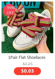 1Pair Colorful Round Shoelaces Rainbow Cotton Shoelace Running Sneakers Laces 80/100/120/140/160CM Shoe laces Shoes Accessories