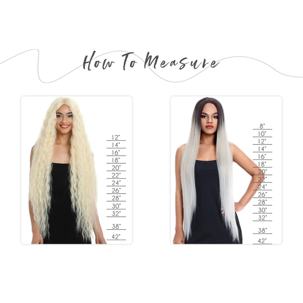 Synthetic Lace Wig 30" Ombre Blonde Black Wig  Wig Long Wavy 30 " Hair Lace Wig For Women Lace Front Wig Cosplay Wig