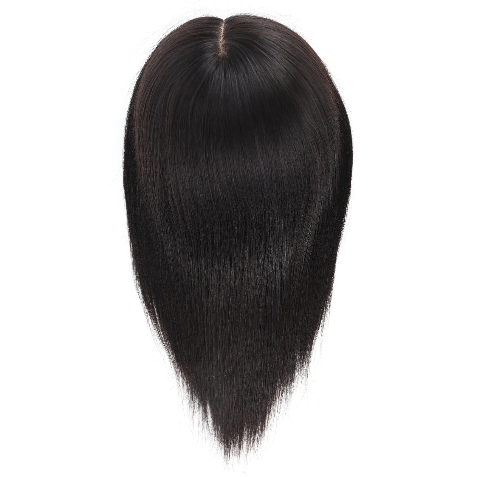 Medical Wig Real Virgin Human Hair Silk Top Natural Look Soft Light Breathable Elastic Net Comfortable Wearing for Women
