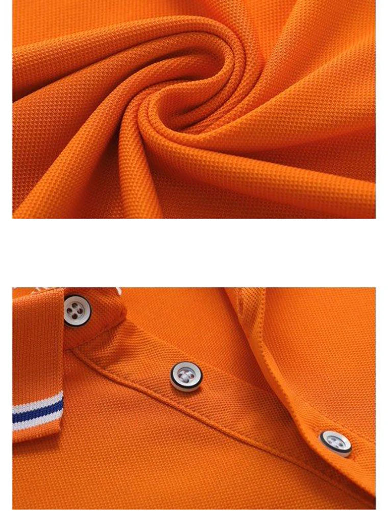 Summer Men And Women Polo Shirts Custom Logo Embroidery Print Polyester Clothing Personal Group Company Design Tops DIY Workwear