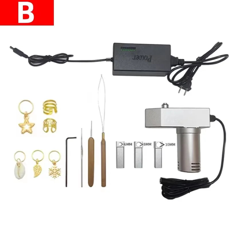 Portable Automatic Hair Braiding Machine Electric Hair Styling Tool Fast Braider For DIY Dreadlocks Hair Weaving Salon Professio