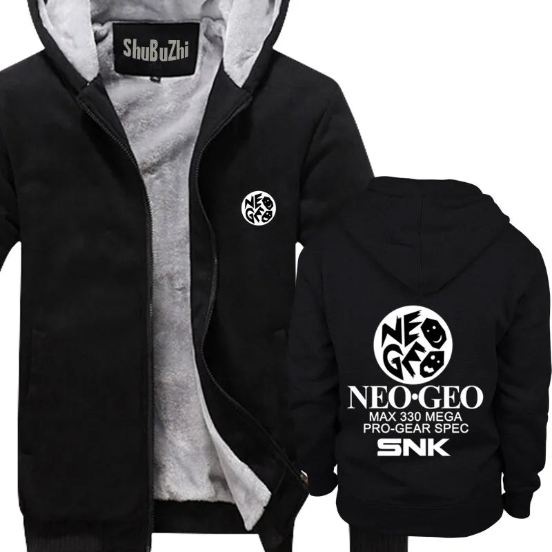 Neo Geo Pro Gear Spec Logo Vinyl men thick fleece hoody warm hoodies winter jacket male coat euro size drop shipping