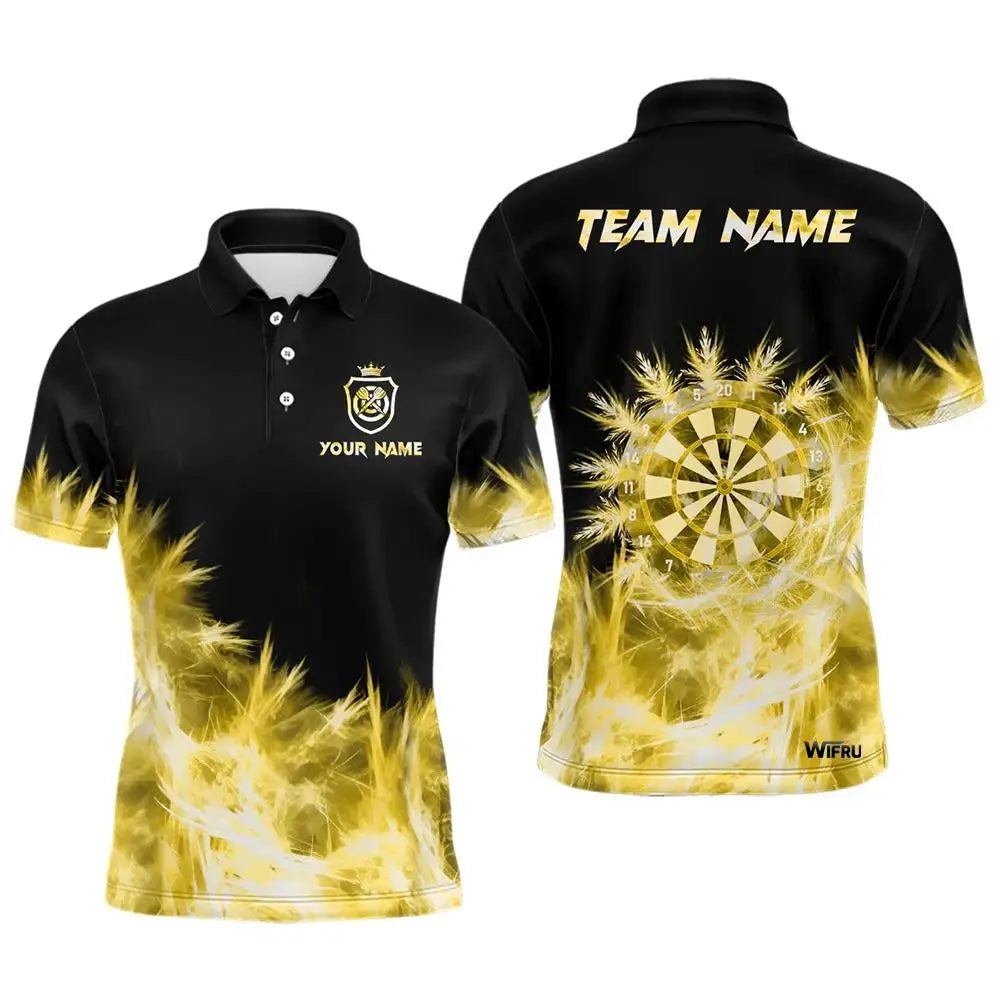 Darts 3D Print Polo Shirt Men's Club Custom Name Team Name Breathable Uniform Jersey New Men & Women Customizable Golf Shirts