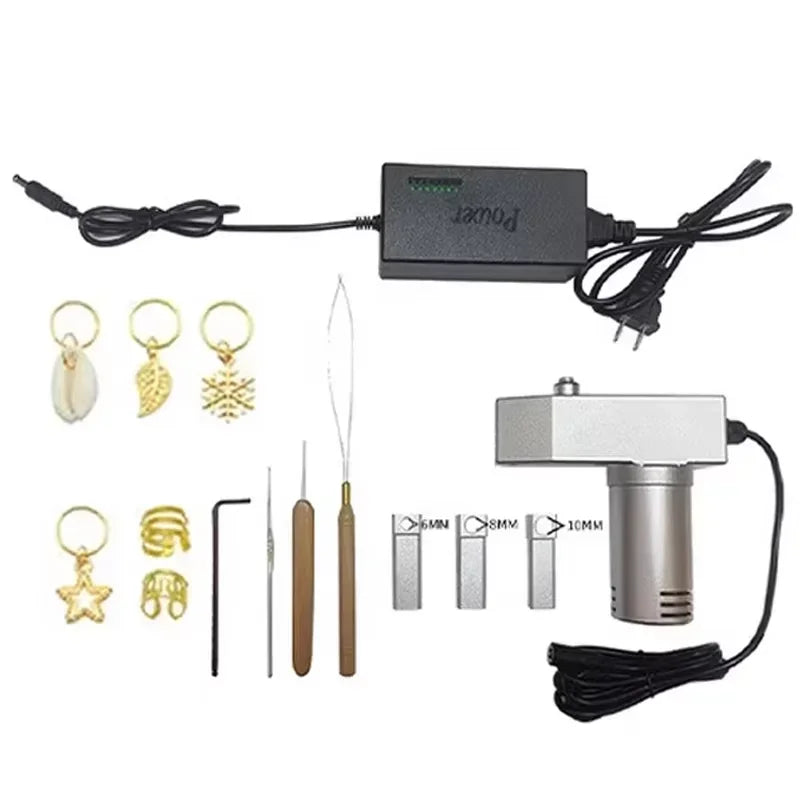 Portable Automatic Hair Braiding Machine Electric Hair Styling Tool Fast Braider For DIY Dreadlocks Hair Weaving Salon Professio