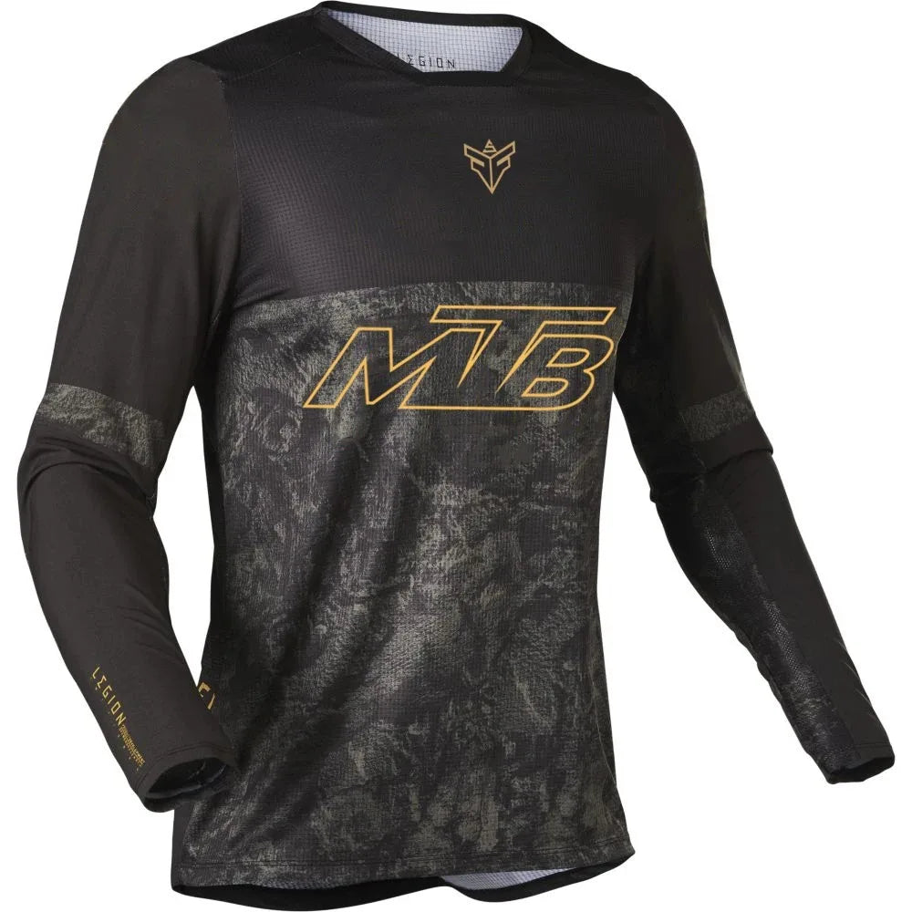 Men's Long Sleeve Motocross Cycling Jerseys Downhill Mountain Bike MTB Shirts Offroad DH Bicycle Bike Jeresys Clothing