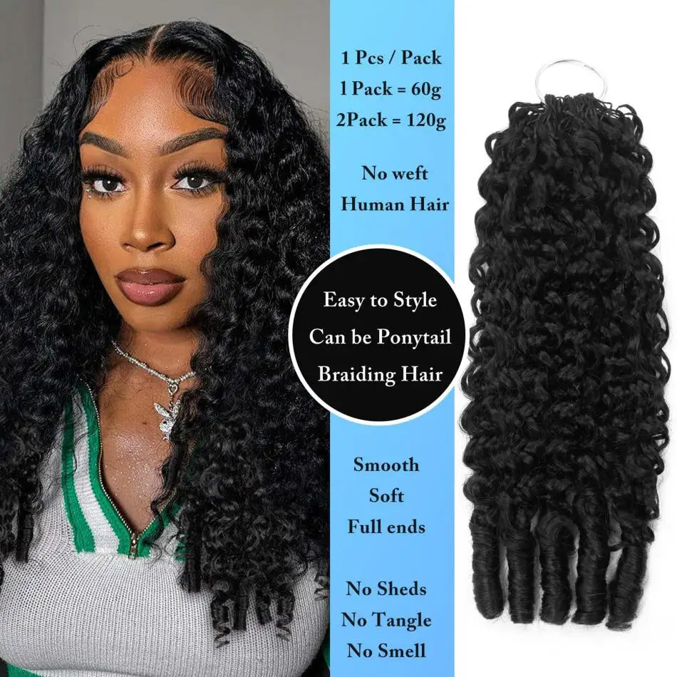 Deep Wave Crochet Human Hair Brazilian 12A Small Spirals Burmese Curly Bundles Virgin Feather Kinky Curly Hair Extension