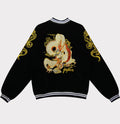 Unisex Spring Autumn Velveteen Baseball Jacket Men Women Luxury Sukajan Dragon Embroidery Bomber Coat Japanese 2026 Z1