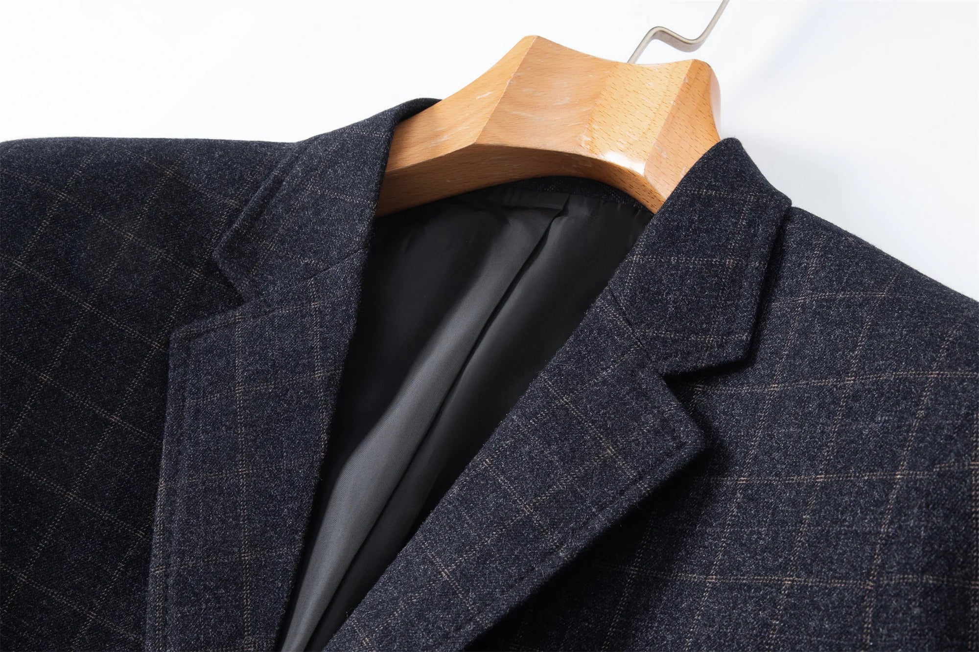 Middle-Aged Men's Business Casual Suit Father's Day Gift Wedding Formal Lightweight Suit Men's 35-60 Years Old Large Size Thin Top Men's Middle-Aged and Elderly Jacket