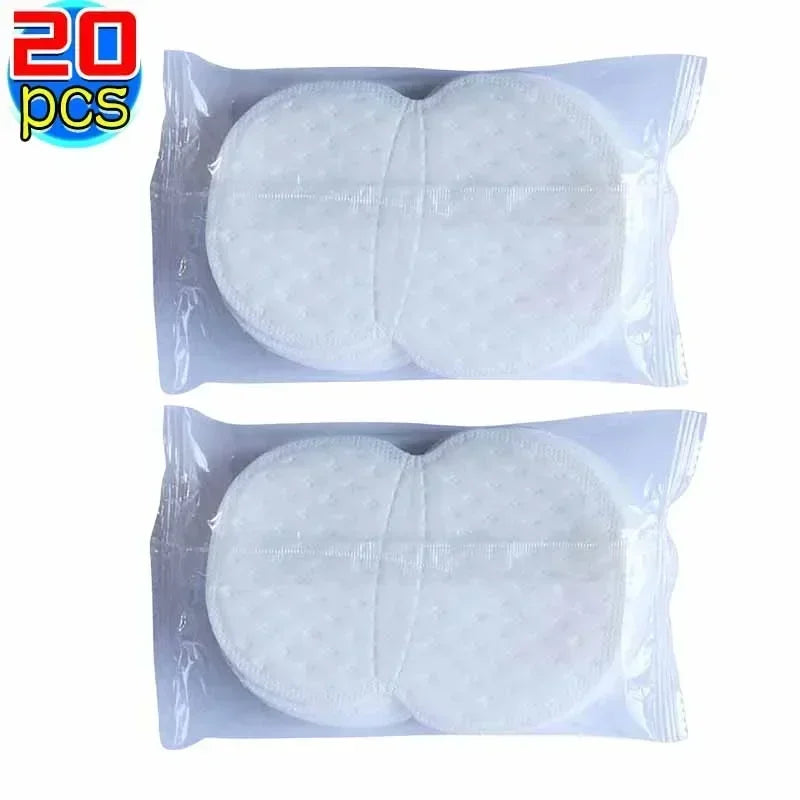 10/200pcs Summer Sweat Pads Deodorants Underarm Anti Perspiration Sweat Pads Unisex Disposable Armpit Absorb Useful Shield Pads