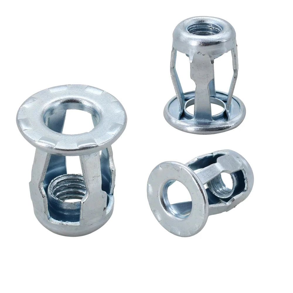 M4 M5 M6 M8 Molly Jack Nut Metal Pannel Petal Rivet Nuts License Plate Fix Rivnut Expansion Clamp Lock Hex Phillips Screw Bolt