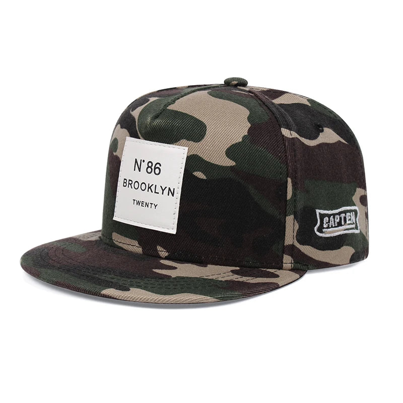 Fashion N86 Embroidered Men Women Adjustable Hip Hop Baseball Cap For Unisex Adult Outdoor Casual Sun Hat Cotton Snapback Hats