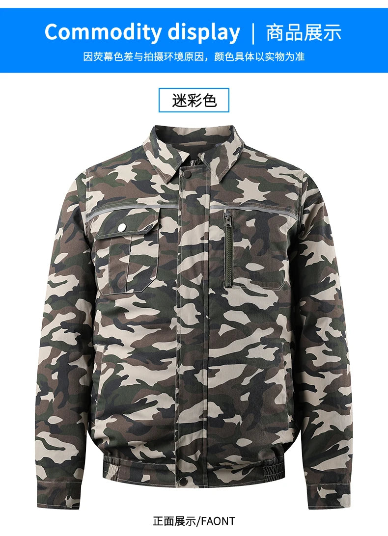 Clothes with fans in summer heatstroke prevention and cooling air conditioning men's clothing refrigeration work Outdoor Jacket