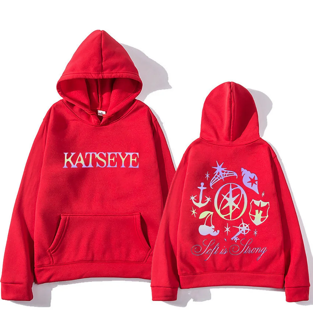 Katseye fashion Hoodie Men Women 2025 oversized Long Sleeve clothing Casual Sweatshirts vintage Unisex Bodywarmer Hood pullovers