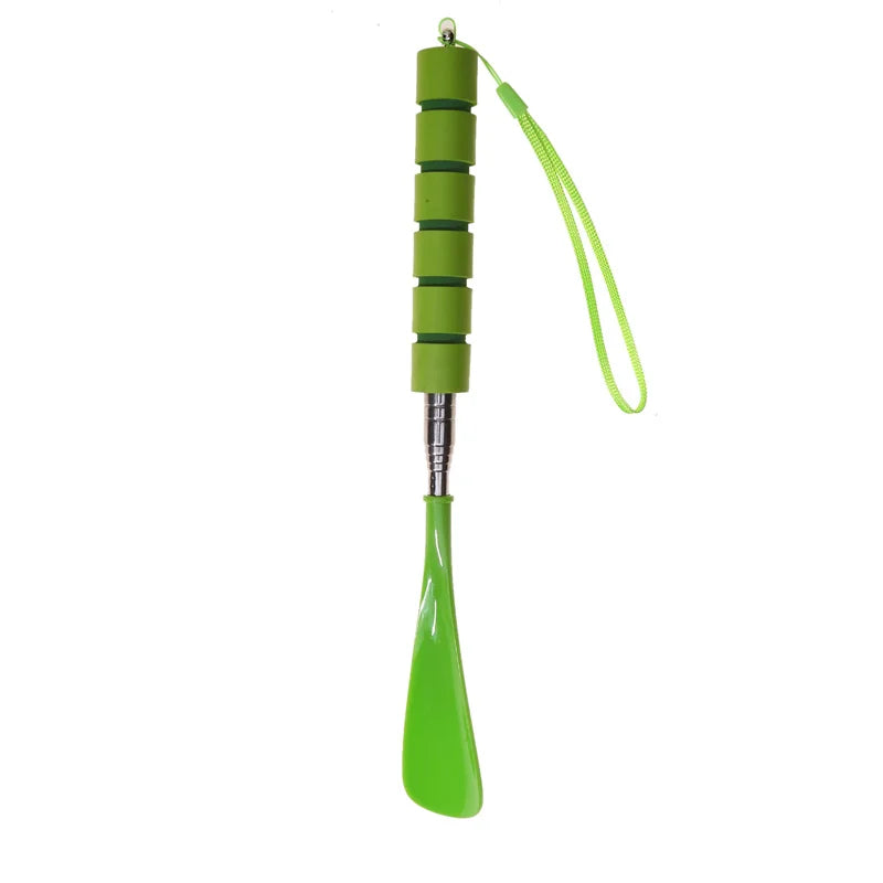 1Pc Long Handle Flexible Plastic Shoe Horns Do Not Require Bending Durable Shoe Spoons For Pregnant Shoehorn Shoe Assistants