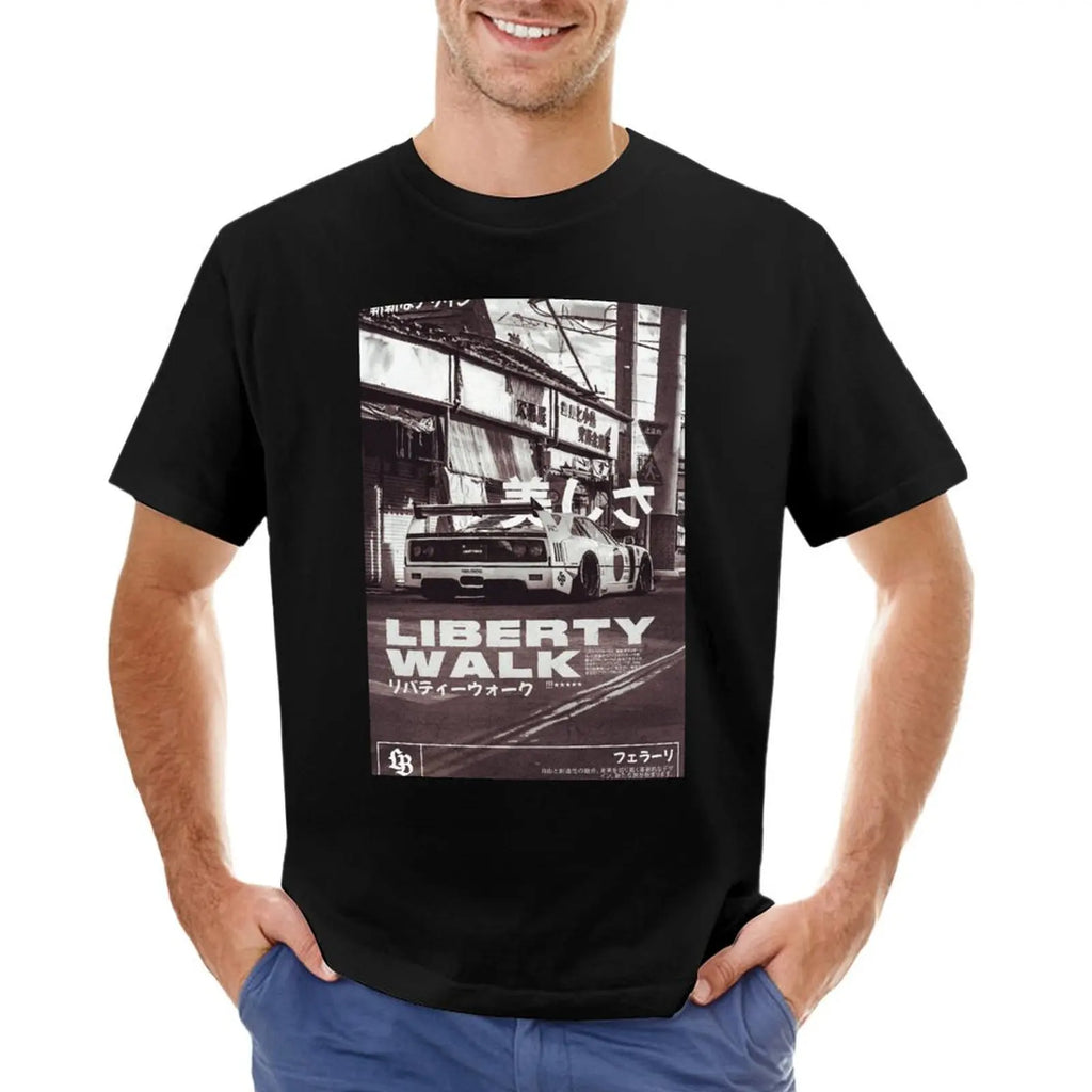 Liberty Walk V.3 T-Shirt graphics Blouse tees t shirt men
