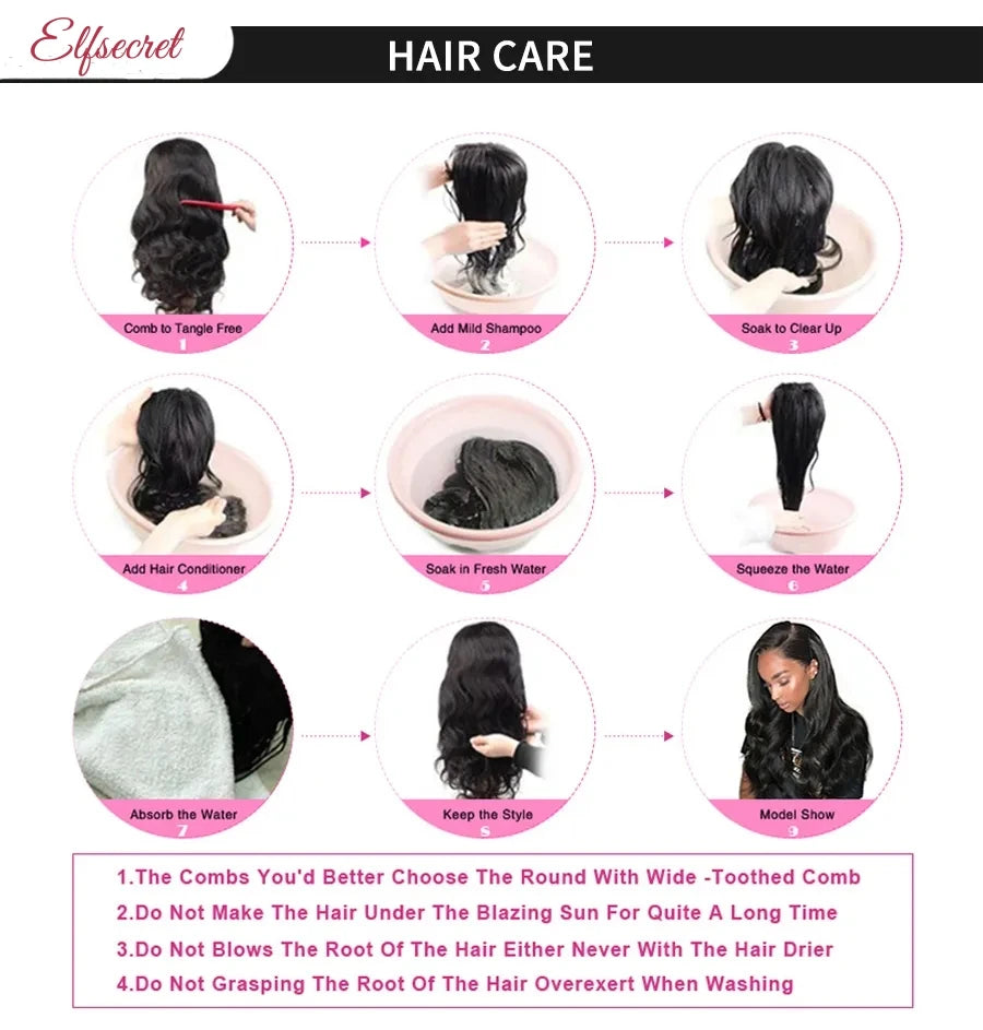 13x6 Chocolate Brown Body Wave Lace Front Wig 360 Full Transparent Lace Frontal Wig Human Hair Preplucked Brazilian Hair