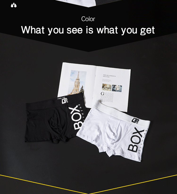 ORLVS Brand Men Underwear Boxer cotton mens underpants male panties  shorts U convex pouch for gay breathable calzoncillo hombre