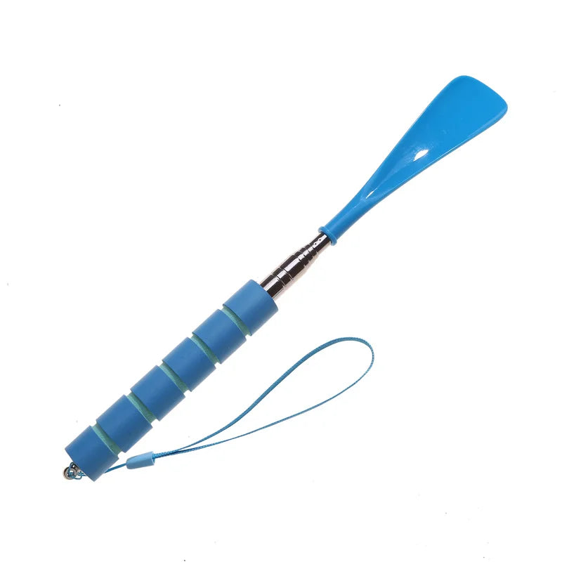 1Pc Long Handle Flexible Plastic Shoe Horns Do Not Require Bending Durable Shoe Spoons For Pregnant Shoehorn Shoe Assistants